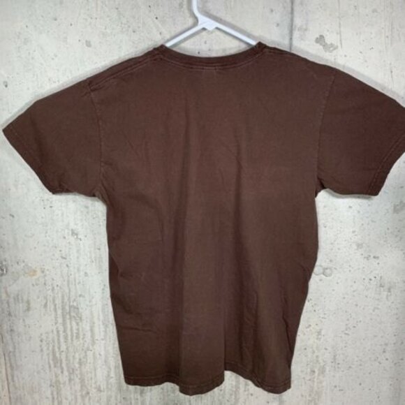 Shirt.Woot! Size Large Birds Book Brown T Shirt Short Sleeve - Picture 6 of 6